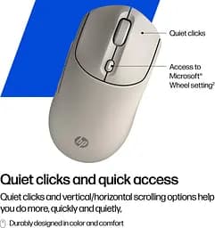 Комп'ютерна миша HP 400 Quiet WL/BT maple teh0014028 - мініатюра 3