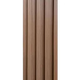 Рейка декоративна Wall Sticker WPC стінова 3000х160х23 мм Капучино SW-00001538 - мініатюра 5