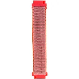 Ремінець Nylon для Smart Watch 20mm Рожевий / Hot Pink - мініатюра 2
