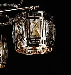 Люстра світильник стельова з кришталевими плафонами Splendid-Ray 30-3992-51 - мініатюра 2