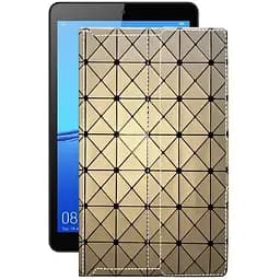 Чехол StatusCASE из экокожи для планшета Huawei MediaPad M5 Lite 8 Золотой ромб