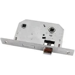 Замок дверний врізний сувальдний FZB 62 мм 10-10 SN