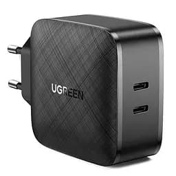 Зарядний пристрій Ugreen CD216 PD Fast Charger чорний (70867)