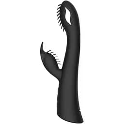 Вибратор-кролик Fierce Euphoria G-Gasm Electric Licker 20.6 см черный