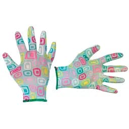 Рукавички робочі захисні Intertool садові нітрилові 8" блакитна (в упаковці 12 шт.)