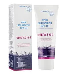 Крем для лица Интенсивное увлажнение серия Omega 3-6-9 Pharmea 60 мл