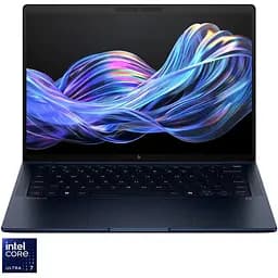 Ноутбук HP EliteBook X G1i з процесором Intel Core Ultra 7 258V pana la 4.8GHz, 14", WUXGA, IPS, 32GB LPDDR5x RAM, 1TB SSD, Intel Arc графікою, Windows 11 Pro, Dark синій