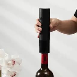 Набір для вина Huo Hou Electric Wine Opener Set (HU0240) чорний - мініатюра 3