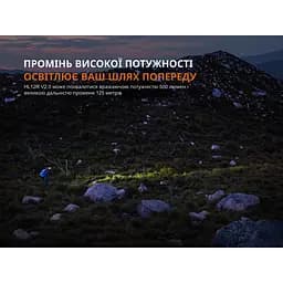 Налобний ліхтар Fenix HL12R V2.0 біле та червоне світло 500лм 125м Сірий - мініатюра 7