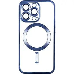 Чохол Metallic Full Camera Magsafe Apple iPhone 13 Pro Max Blue