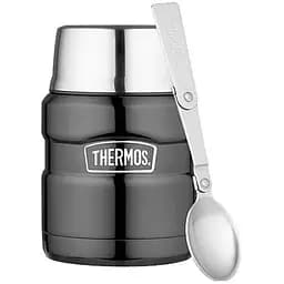 Термос для їжі Thermos з ложкою 470 Сірий (1099-173024)