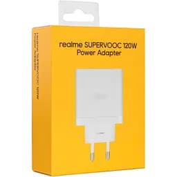 Мережевий зарядний пристрій Realme SUPERVOOC 120W Power Adapter (VCBBOAEH) [160155] - мініатюра 4