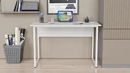 Комп'ютерний стіл Ferrum-decor Коді 75x120x60 білий ДСП Білий 16мм (FRD-101191) - мініатюра 5