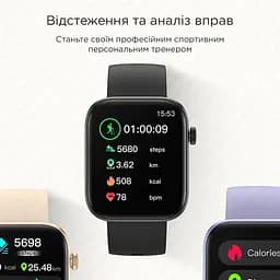 Смарт-годинник Colmi p71 black - мініатюра 9