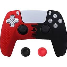 Чехол на геймпад Silicone Case для Sony DualSense Red/Black [113469]