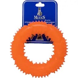 Игрушка для собак Modes Denta кольцо S 12 см оранжевая
