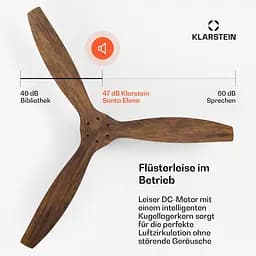 Стельовий вентилятор Klarstein Santa Elena Smart (10046086) - мініатюра 5