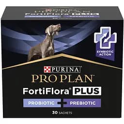 Пробіотик для дорослих собак та цуценят Purina Pro Plan FortiFlora Plus Probiotic для підтримання нормальної міклофлори кишечника 30 шт x 2 г