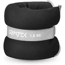Обважнювачі Gymtek для рук і ніг 2 х 1,5кг чорний