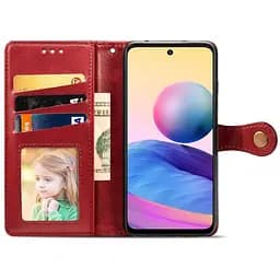 Шкіряний чохол-книжка GETMAN Gallant (PU) для Xiaomi Redmi 15C (Global) / Poco C85 (Global) Червоний - мініатюра 3