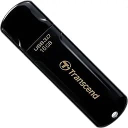 USB флеш-накопичувач Transcend JetFlash 700 16GB USB-A 3.0 Black (TS16GJF700) [67395]