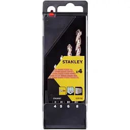 Набор сверл универсальных Stanley Basic 4-8 мм 4 шт. (STA58081-QZ)