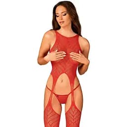 Бодистокинг Obsessive N122 XL/XXL черный