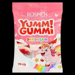 Цукерки желейні Roshen Yummi Gummi Daydream 70 г