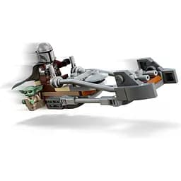 Конструктор LEGO Star Wars Швидкісний мотоцикл Мандалорця й Ґроґу 58 деталей (75436) - мініатюра 6