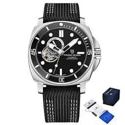 Часы Pagani Design PD-1736 Silver-Black