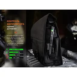 Fenix T6 тактична ручка з ліхтариком чорна - мініатюра 9