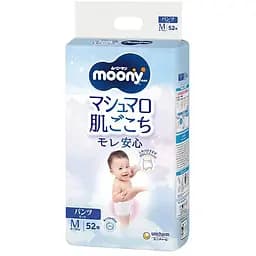 Подгузники Moony M 6-12 кг 52 шт (4903111152360)