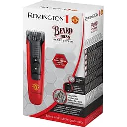 Тример Remington Beard Boss Manchester United для бороди і вусів червоний (MB4128) - мініатюра 4