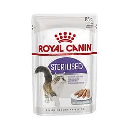 Влажный корм для взрослых стерилизованных кошек Royal Canin Sterilised Loaf паштет 85 г