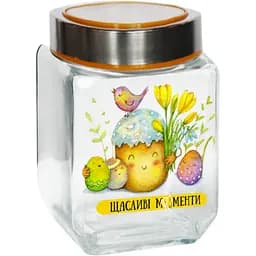 Банка для хранения Galleryglass Пасха 750 мл с оконной крышкой 9 x 9 x 14.5 см (85006005)