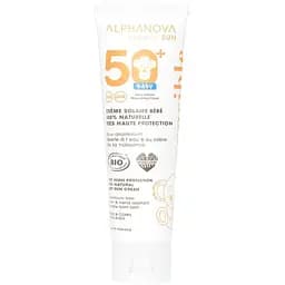 Солнцезащитный спрей для младенцев и детей Alphanova Organic Sun SPF 50+ органический 50 г