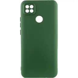 Чехол Silicone Cover Ummi Lakshmi Full Camera (AA) для Xiaomi Redmi 9C Зеленый / Dark green
