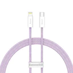 Кабель Baseus Type-C to Lightning Dynamic Series 1 м 20 Вт CALD000005 сиреневый
