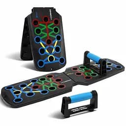 Упоры (доска) для отжиманий Cornix Push-Up Board складная, со сменным хватом XR-0453