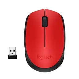 Беспроводная мышь Logitech M171 Wireless Black/Red (910-004641)