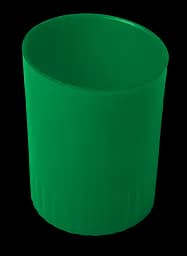 Стакан для канцелярського приладдя Buromax Jobmax, зелений (BM.6351-04)
