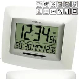 Годинник настінний Technoline WS8100 White/Silver (WS8100), Білий - мініатюра 5