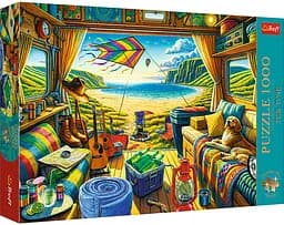 Набір Пазли "Час чаювання" - (1000 елм.) - "Подорож у кемпері"/Trrefl