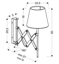 Бра Candellux 21-75437 Mito - мініатюра 4