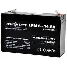 Батарея до ДБЖ LogicPower LPM 6В 14 Ач (4160)