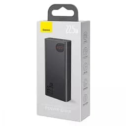 Портативна батарея Baseus Adaman Metal Overseas Edition 22.5W 20000mAh чорна - мініатюра 2