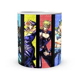 Кружка GeekLand Неймовірні пригоди ДжоДжо JoJo's Bizarre Adventure Головні герої JJ 02.409 - мініатюра 2