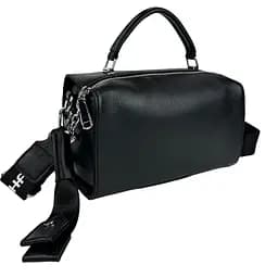 Женская объемная кожаная сумка через плечо UnaBorsetta NB2-8669A