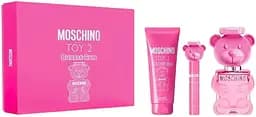 Набор Moschino Toy 2 Bubble Gum 100 мл туалетная вода, 100 мл лосьон для тела, 10 мл туалетная вода