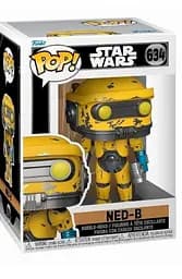 Фігурка Funko Pop Фанко Поп Obi-Wan Kenobi Ned-B Обі-Ван Кенобі Нед Star Wars Зоряні війни 10см SW O-W K 634 - мініатюра 3